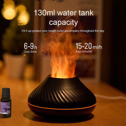 EverSanctum Flame Diffuser - 3DRGB Volcano Mist