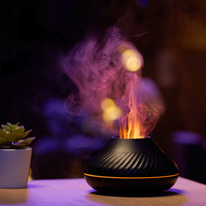 EverSanctum Flame Diffuser - 3DRGB Volcano Mist