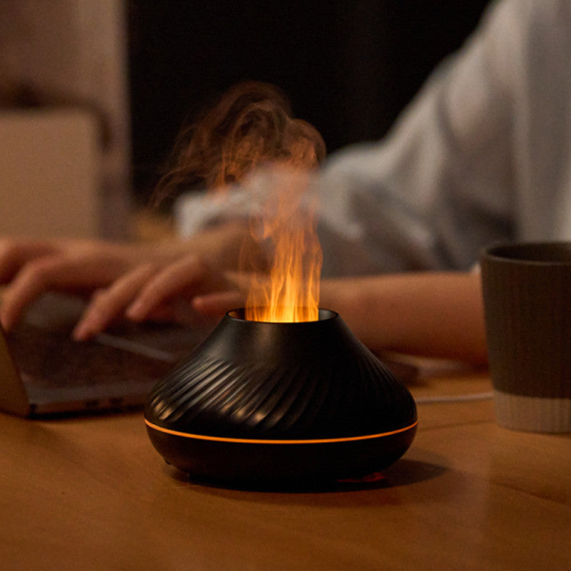 EverSanctum Flame Diffuser - 3DRGB Volcano Mist