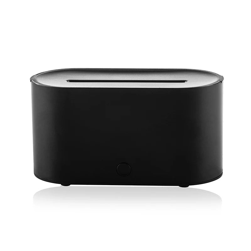 EverSanctum Flame Aroma Diffuser – USB Humidifier with LED Light for Bedroom & Home Wellness