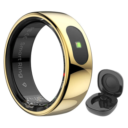 Smart Ring R08 Womens Men Electronic Smartring 5ATM Waterproof Blood Oxygen Pressure Health Monitor